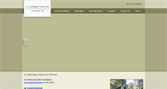 Desktop Screenshot of acambridgehouse.com